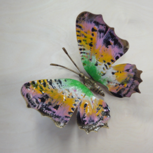 Farfalle in ferro battuto